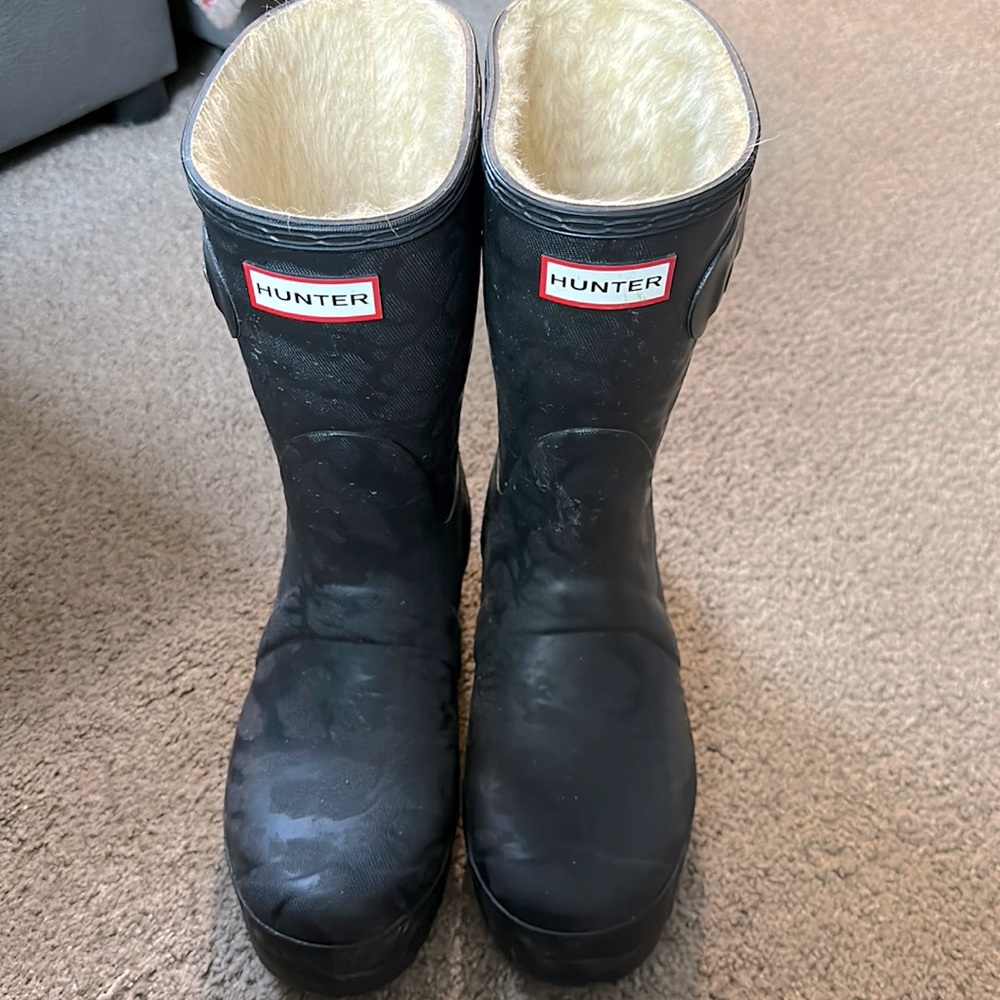 Limited edition Leopard print hunter boots